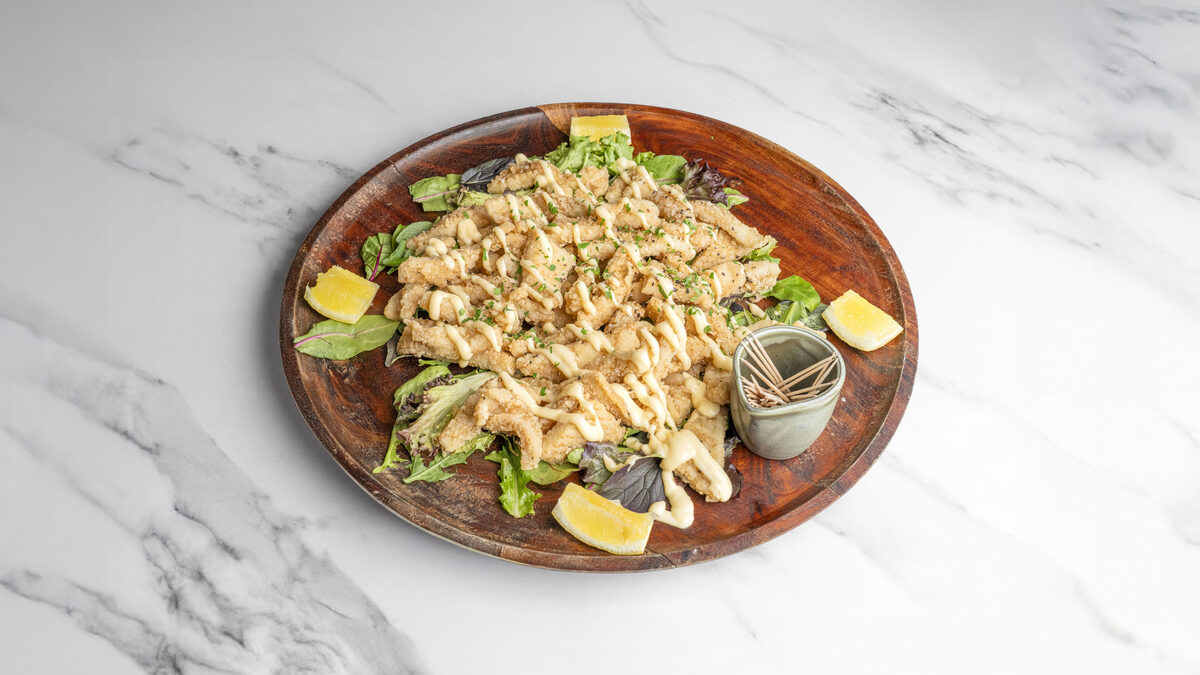 Salt and pepper squid